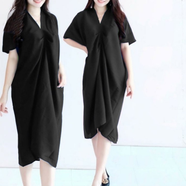 FWG - DRESS JUMBO VALEN / DRESS WANITA / BAJU WANITA DRESS KEKINIAN / LONGDRESS