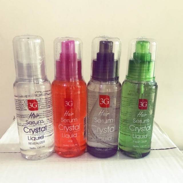 Serum Rambut Crystal Liquid 3G  120ml