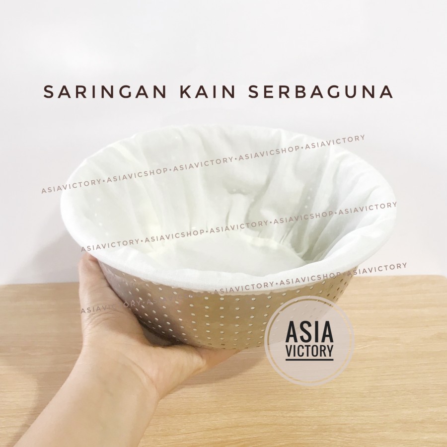 Jual Saringan Kain Nut Bag Susu Kacang Kedelai Almond Cincau Hijau Santan Kopi Teh Serbaguna