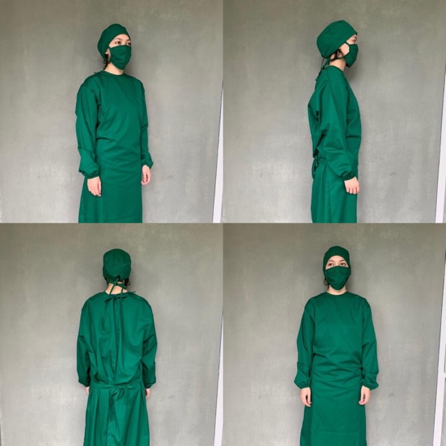 Jubah operasi / Baju operasi Dokter / Gown perawat /gown medis