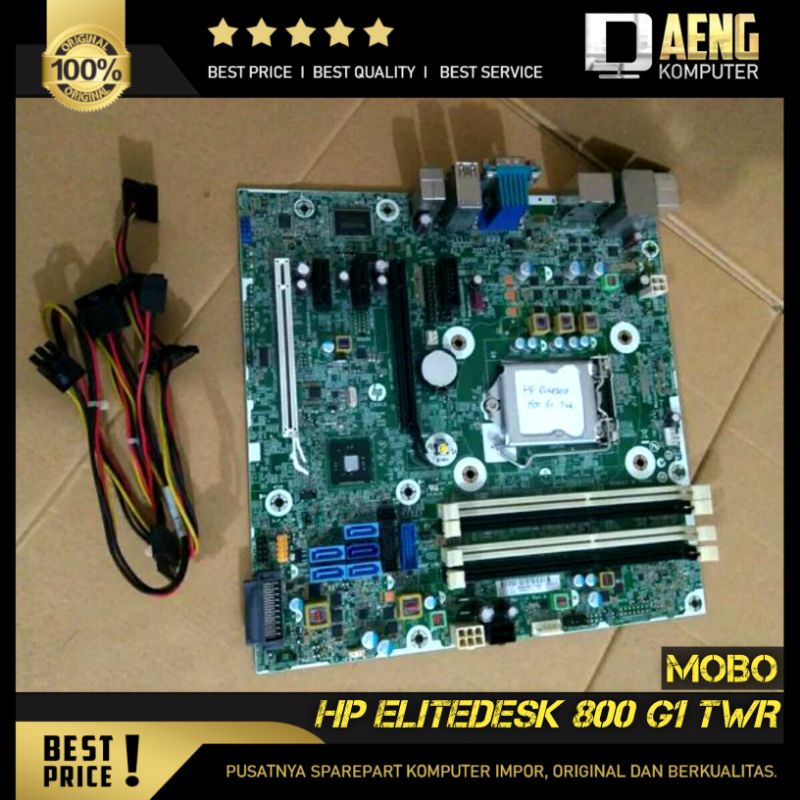 Jual Motherboard Mainboard Mobo ddr3 Intel Pc Merk HP Elitedesk 800 G1