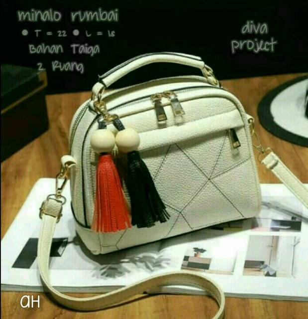 Tas Selempang milano rumbai 1 2 3 4 5 6