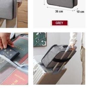 

➳ [LOCKIT] Travel Document Bag 3 Digit Password / Tas Dokumen Anti Air ♢