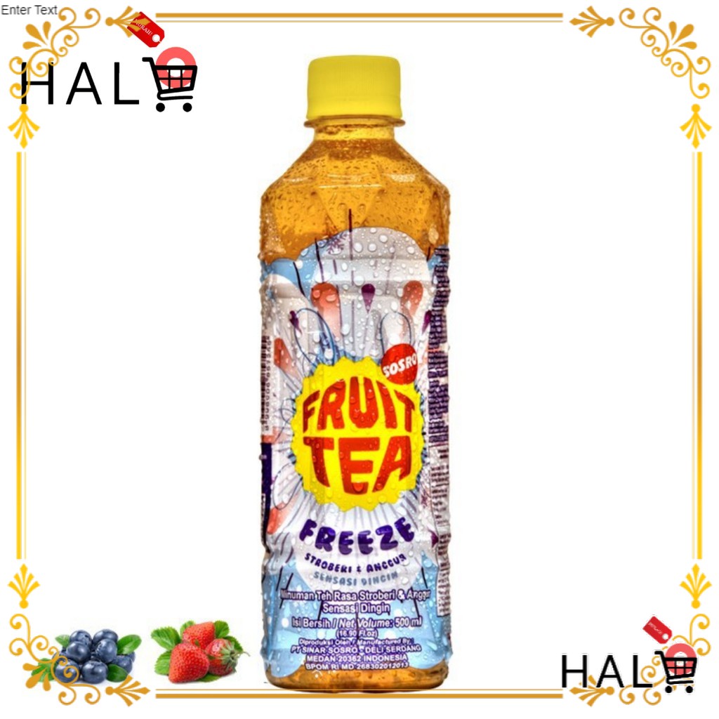 

FRUIT TEA FREEZE PET 500 ML