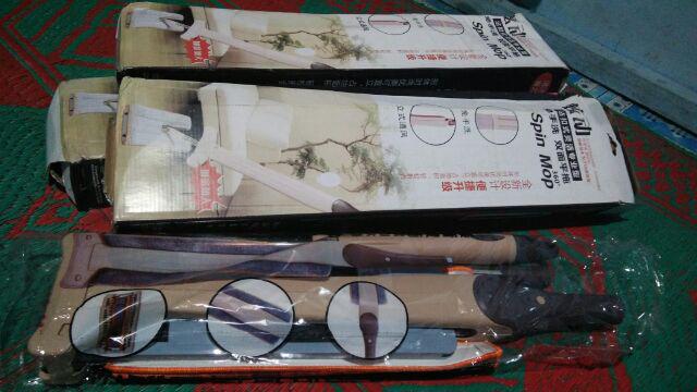 Alat Pel Pel Lantai New Lazy Mop Double Side Alat Kebersihan Mop Generasi 2