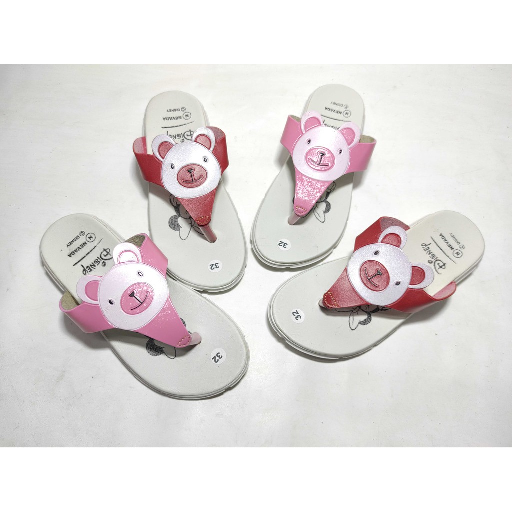 Sandal Anak Perempuan Terbaru Japit Boneka Sendal Anak Cewek Karakter Sandal Anak Santai Sandal BEAR BEST SELLER 2021 Kode-190