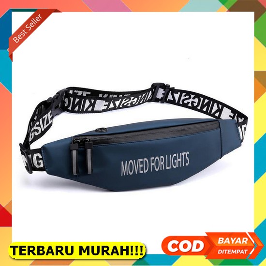 Viral Tas Selempang Pria Tas Pria Pinggang Dompet /Sarung Hp Army B318 - Hitam Tas Slempang Pria Tas