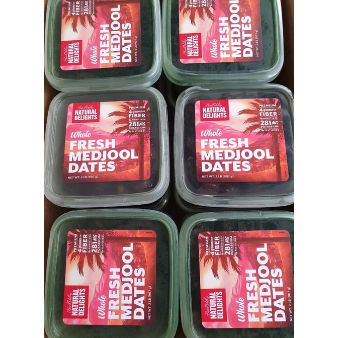 

KURMA MEDJOOL USA 907 GR FRESH IMPORT PREMIUM DATES PER PACK DGD6541651
