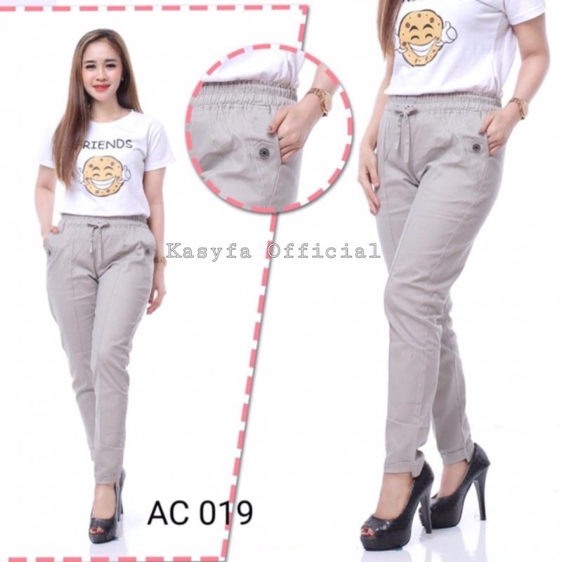 Celana Baggy Pants Wanita Premium Ukuran standar sampai jumbo XXL