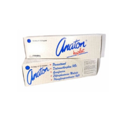 ANATON Strip 10 Tablet - Obat Batuk Demam Pilek Flu