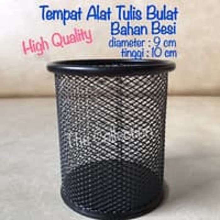 

MURAH TEMPAT PENSIL / TEMPAT PULPEN MEJA BESI JARING