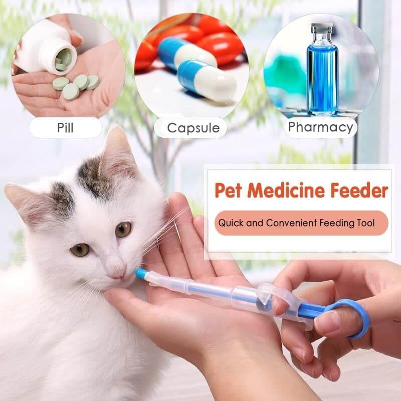 FEEDING KIT PELONTAR PIL ALAT BANTU MINUM OBAT ANJING KUCING KELINCI FEZONE