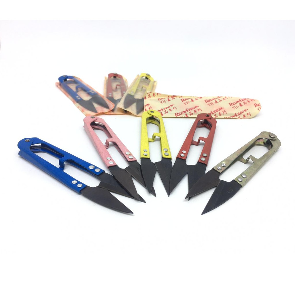 Gunting Potong Benang/Cekris RED ARROW WARNA-WARNI YH-600S-1