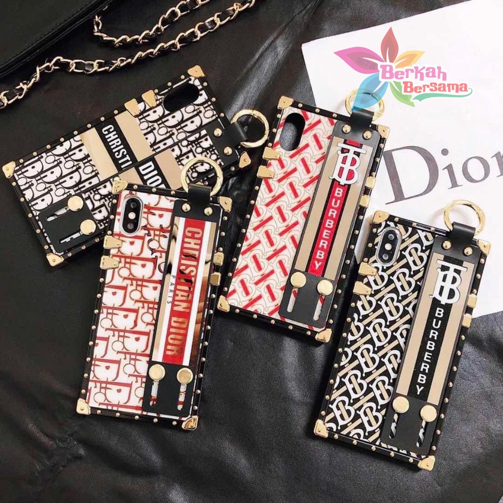 Y001 CASE OLIVIERA SQUARE KOTAK BEAUTY CASE BRAND GOLDEN HANDGRIP VIVO V15 PRO Y19 BB6389