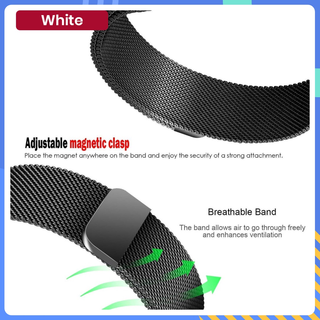 Strap Apple Watch Stainless Steel Milanese Loop S9 49mm Band 41mm 45mm 42mm 38mm 40mm 44mm iWatch Series 7 5 4 3 2 1 6 SE