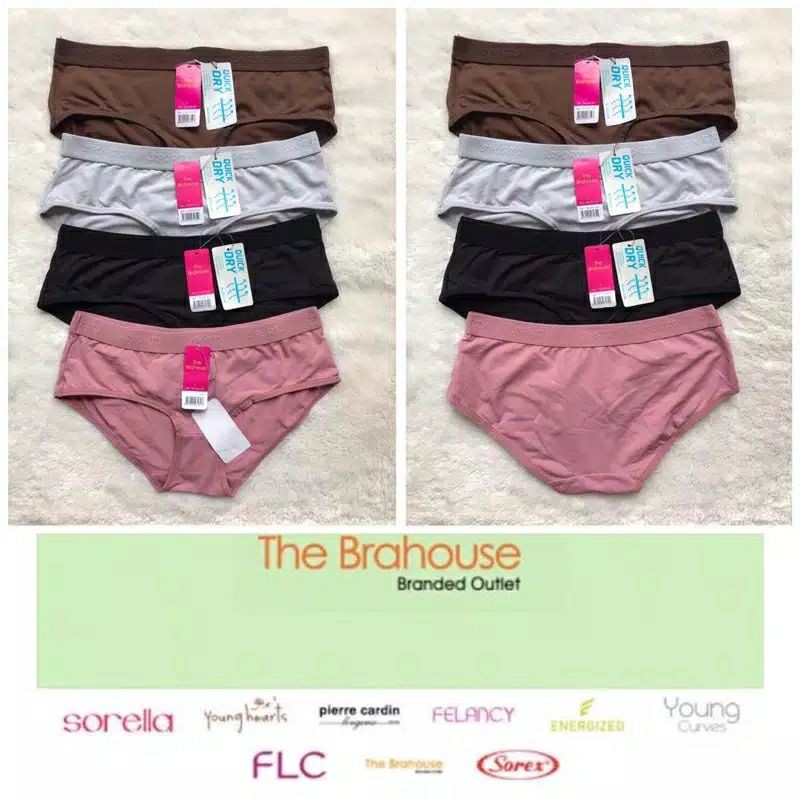 The Brahouse Panty Quick Dry System Model Mini Waist Original Sale