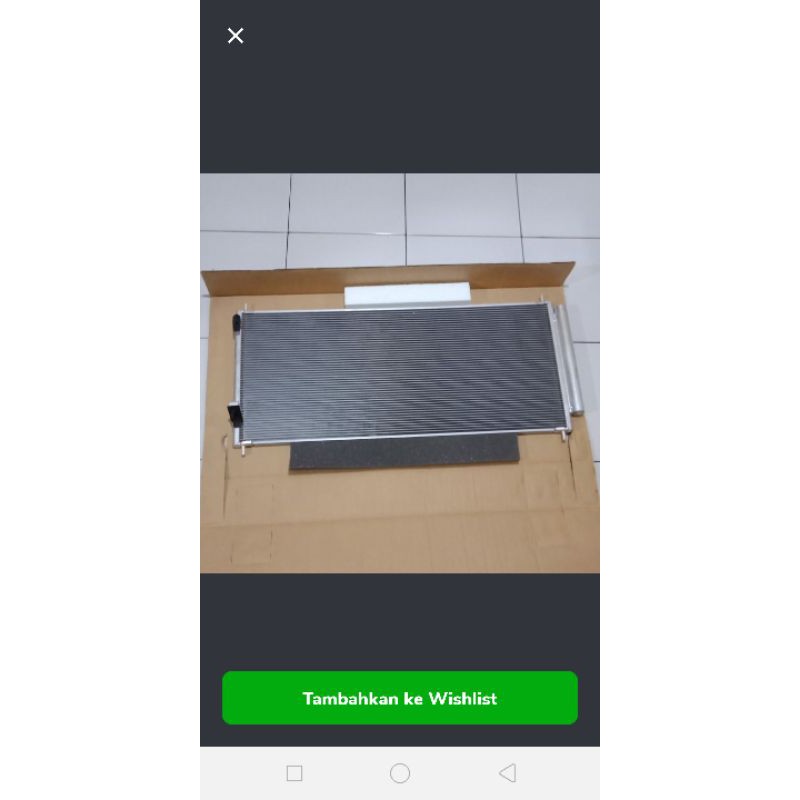 kondensor condensor radiator ac jazz rs