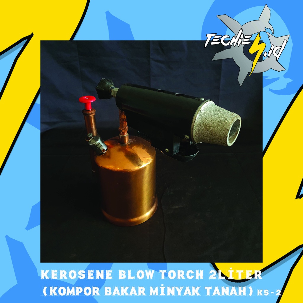 Kerosene Blow Torch 2Liter (Kompor Bakar Minyak Tanah) KS-2
