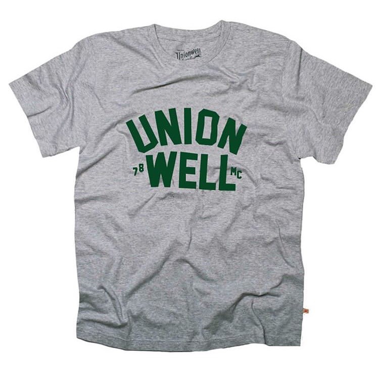 Unionwell - T-shirt Basic Font Tee - Misty | Shopee Indonesia