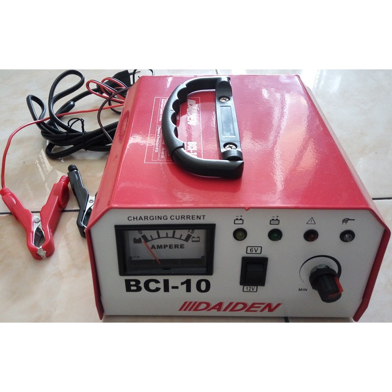 Daiden Baterry Charger / Accu Charger Pengisi Aki BCI-10