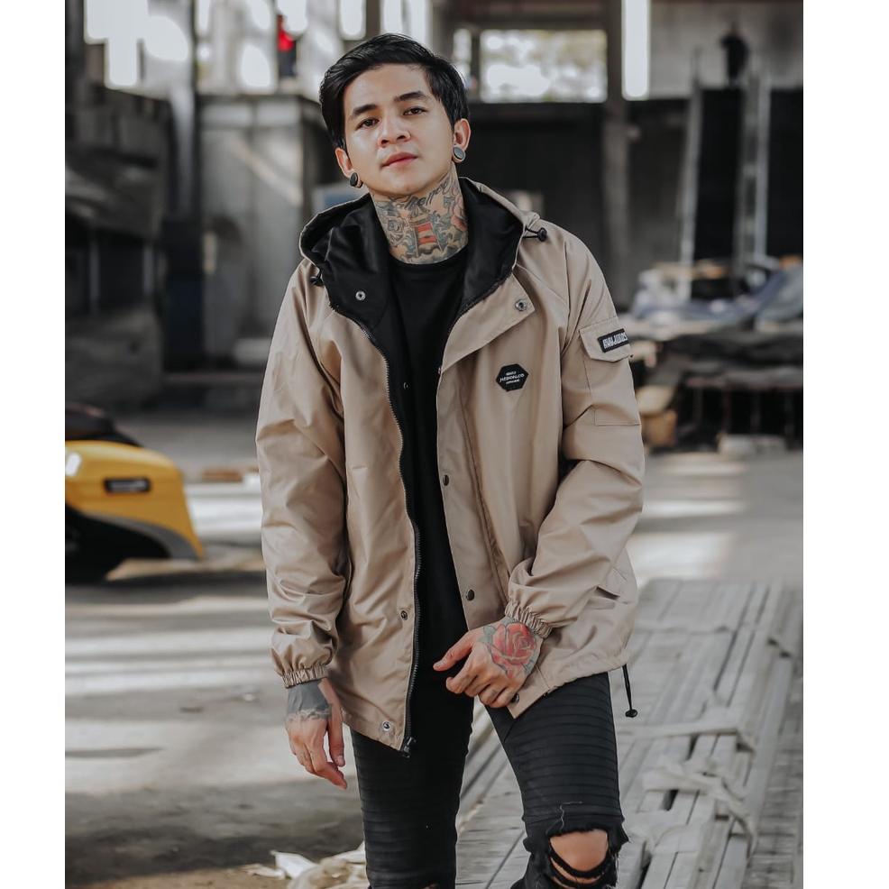 CY.789539 ◦ JAKET PARASUT CASUAL SALVIO HEXIA - JAKET PRIA PARASUT - JAKET MURAH - JAKET DISTRO - JA