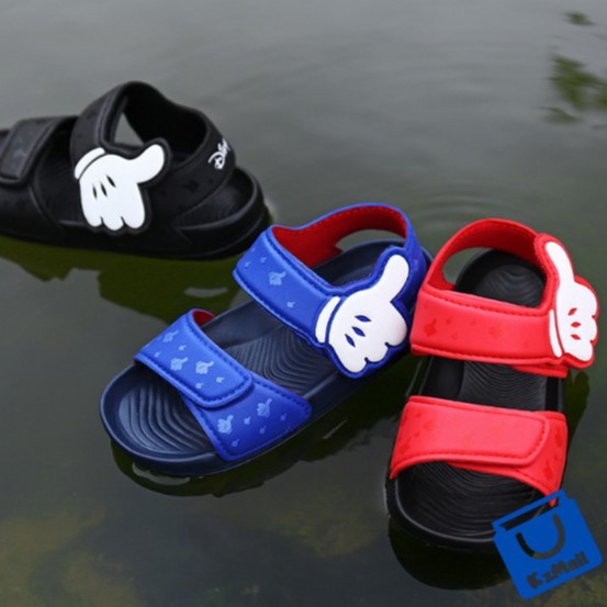 Sandal Gunung Anak Mickey / Sandal Ringan Anak Bermotif Mickey [ADA PANDUAN UKURAN]