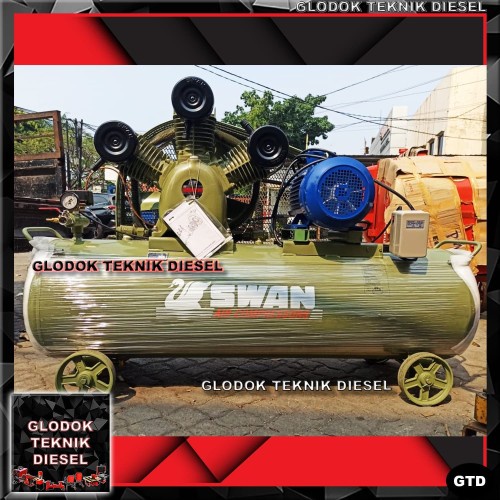 PERTUKANGAN PNEUMATIC SWAN AIR COMPRESSOR 10 HP KOMPRESOR ANGIN 10 HP (S SERIES) SWP-310