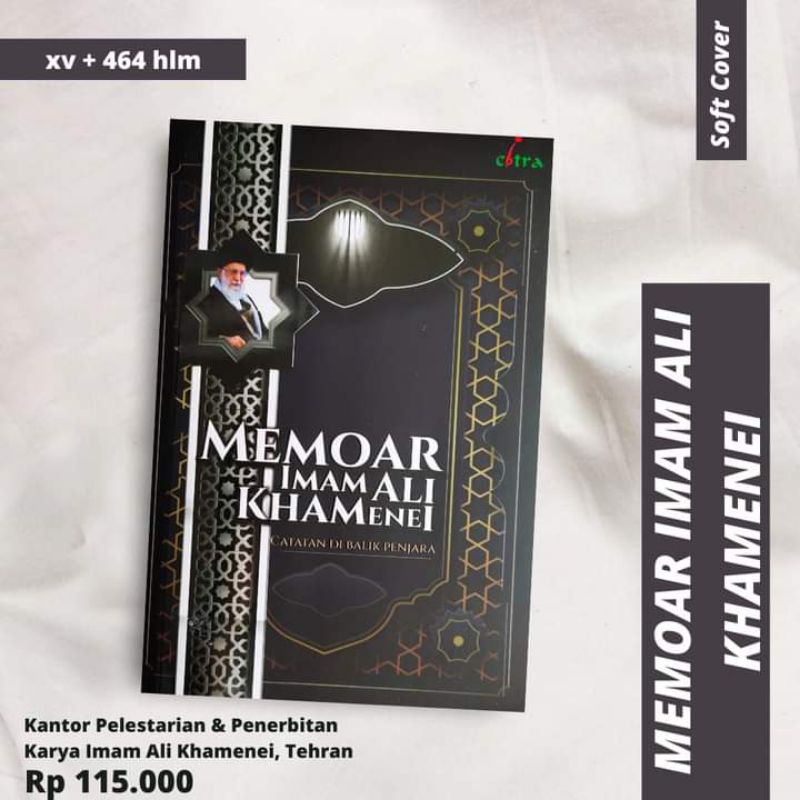 judul buku MEMOAR IMAM ALI KHAMENEI promo selama Ramadhan