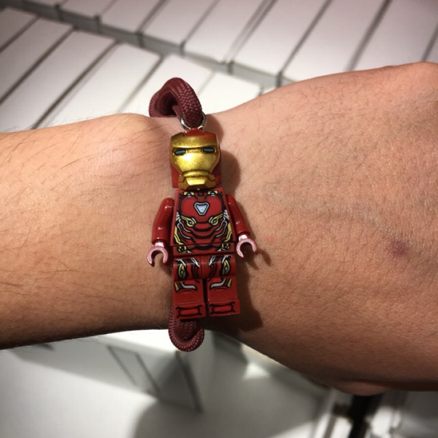 Bracelet Lego Ironman