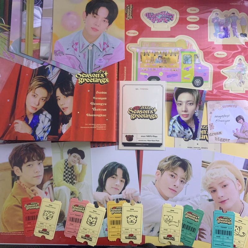 [READY STOCK] Sharing Seasons Greetings Tommorow X Together 2022 sg22 txt