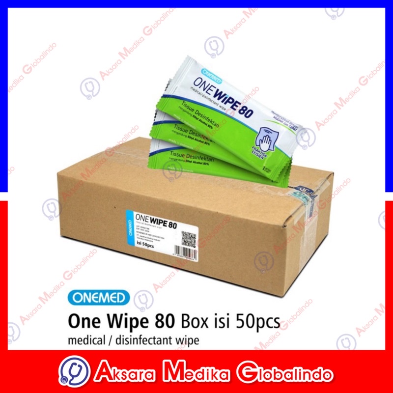 One Wipe Tissue Disinfectan. OneMed #AMG