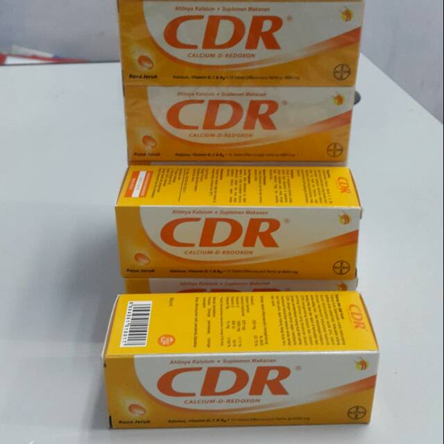 CDR calcium - D - Redoxon  vitamin
