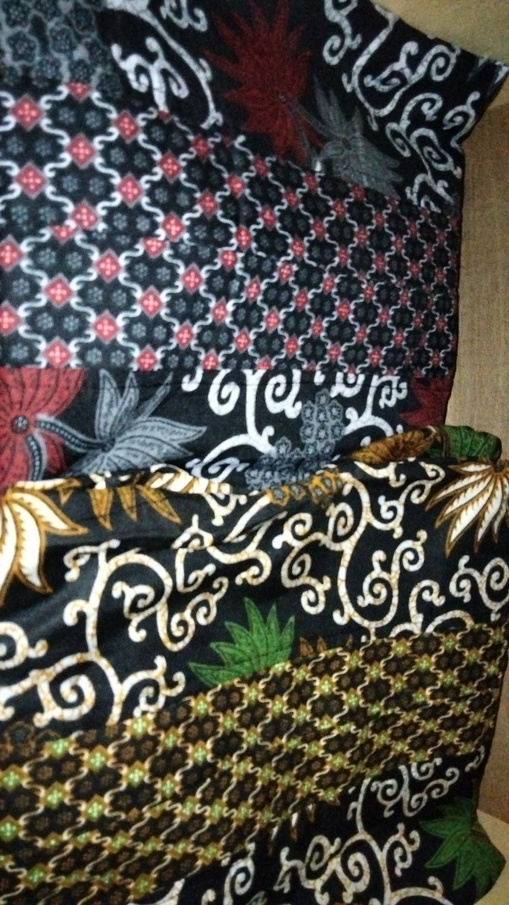Benang Raja Tunik Batik Wanita Lengan Panjang Ukuran M L Xl 2xl