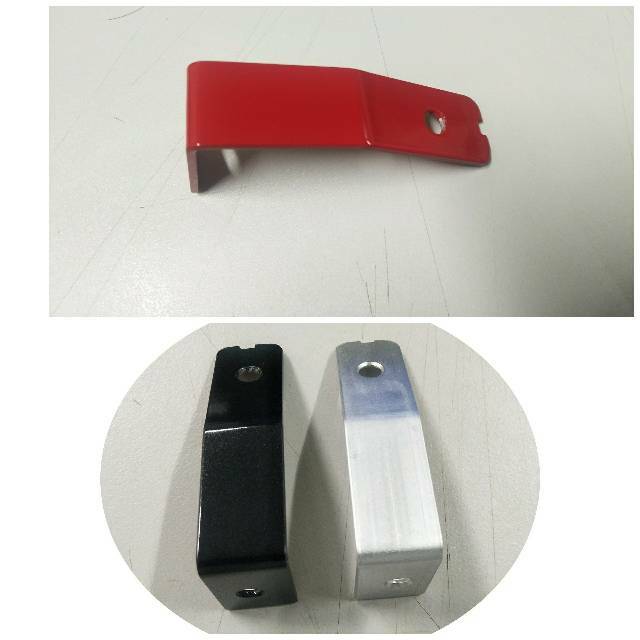 Braket dudukan lampu depan sepeda lipat