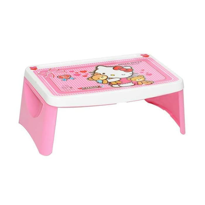 Napolly Meja Lipat Hello Kitty  Pink