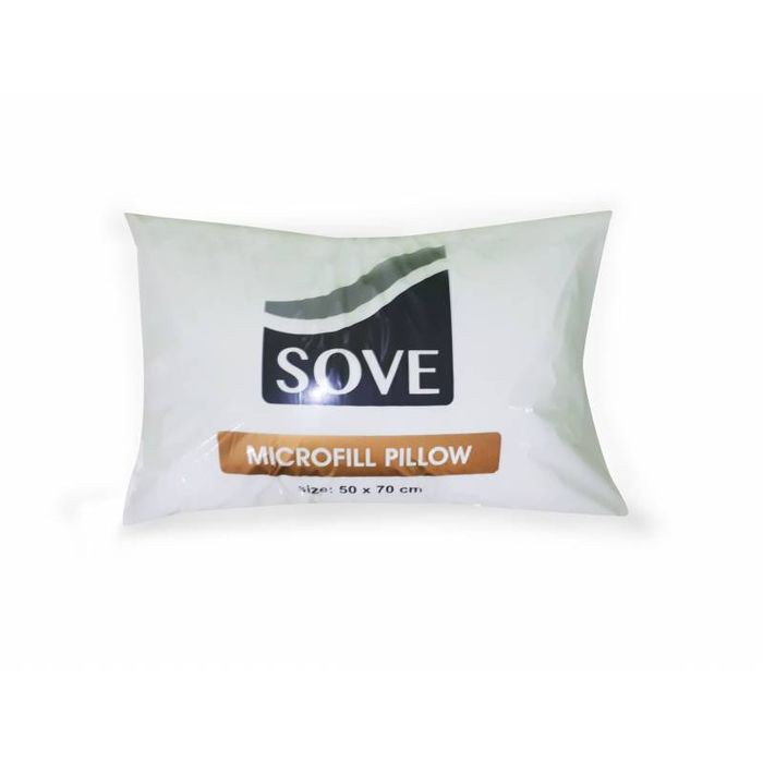 JYSK BANTAL PILLOW SOVE MICROFILL 50X70CM WHITE
