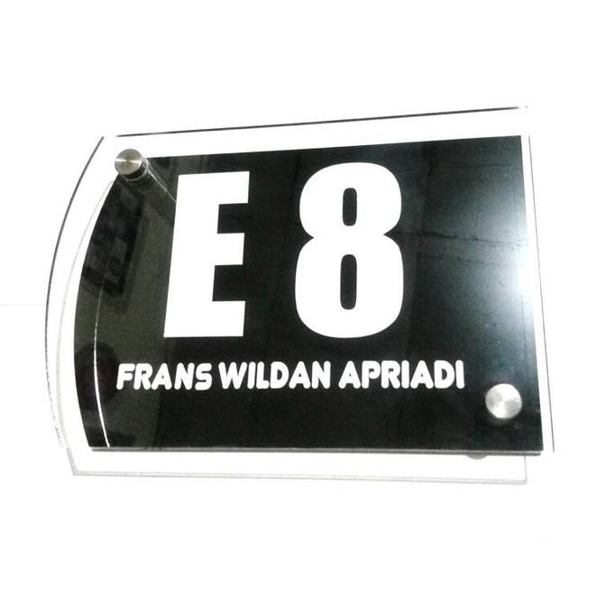 

[ COD] nomor rumah acrylic standar BIG SALE Kode 62