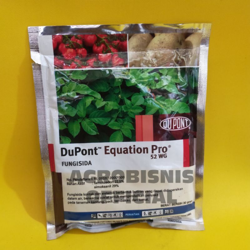 FUNGISIDA DUPONT EQUATION PRO 52WG 30 GRAM