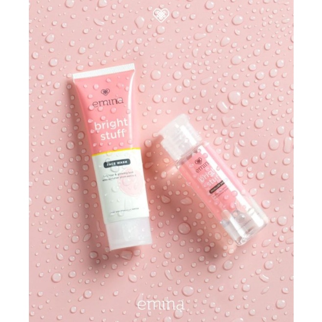 ☀️cahaya acc☀️emina bright stuff face wash