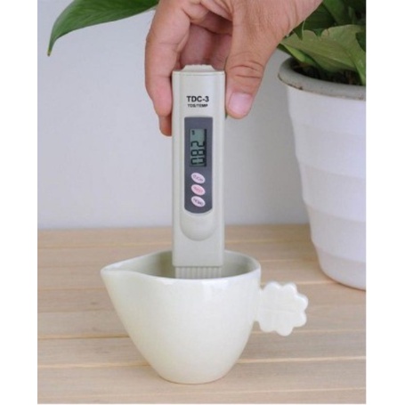 PH Meter TDS Meter Hidroponik TDS 3 Alat Pengukur PH Air tds meter pena dan ph meter Almina