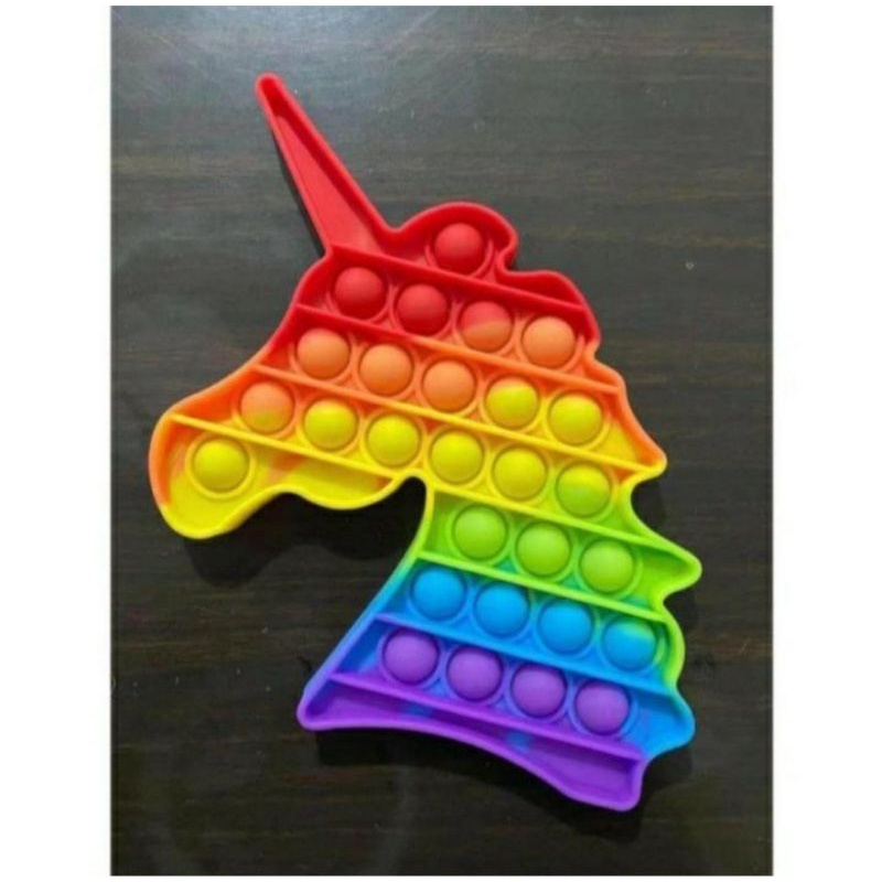 mainan pop it fidget toy shapes mainan penghilang stress anak-5
