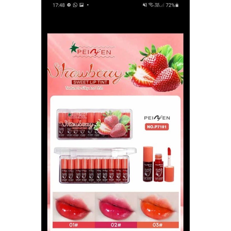 COD PROMO!!! sweet liptint peiyen mini