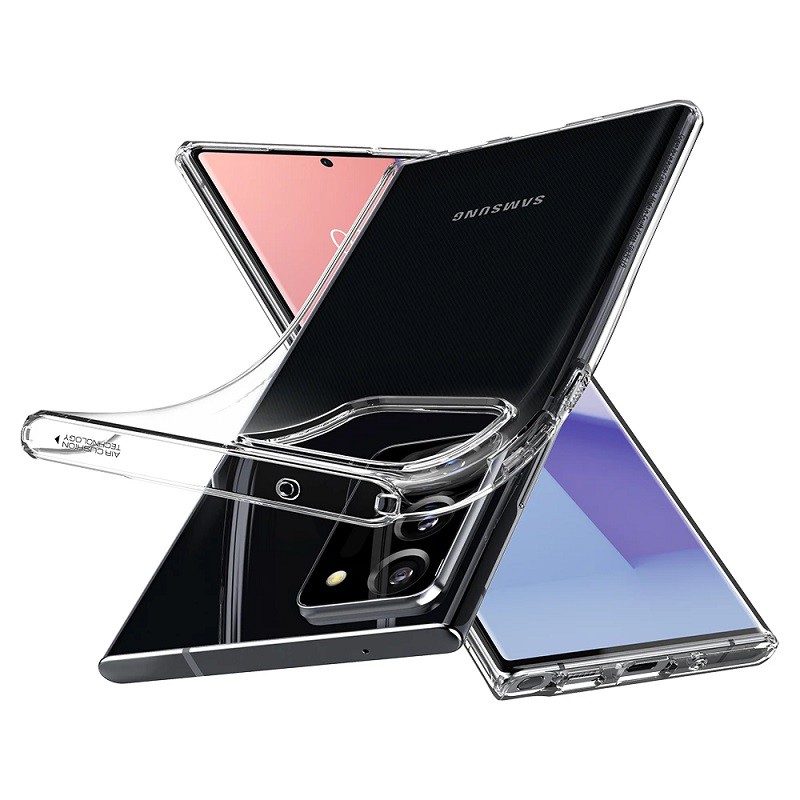 Case Samsung Galaxy Note 20 Ultra / Note 20 Spigen Liquid Crystal Clear Softcase Casing