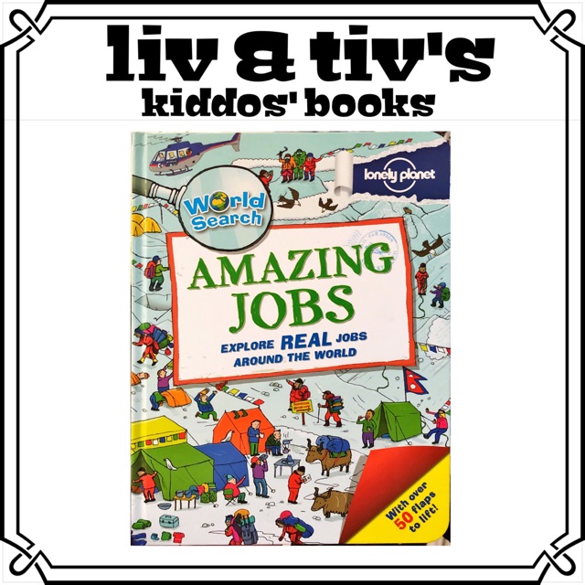 Lonely Planet Kids’ World Search: Amazing Jobs