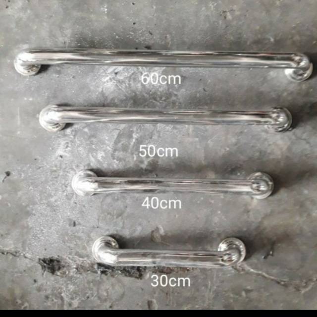 grab bar stainless 304 50cm / grab bar stainless 304 / pegangan kamar mandi