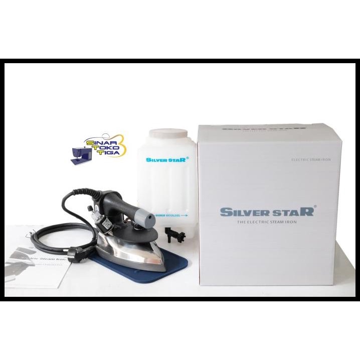 Silverstar Setrika Uap Es300 - Gosokan Silver Star Es 300 Laundry