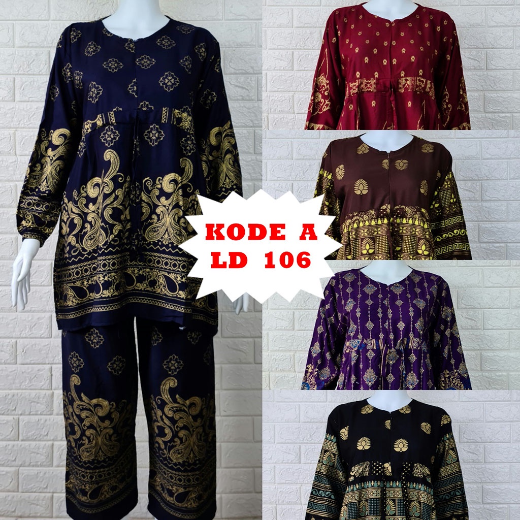 STELAN PRADA INDIA | SET WANITA KEKINIAN | RAYON | PRADA INDIA | ADA TALI DI PINGGANG
