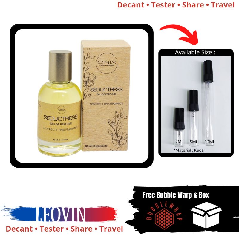 SEDUCTRESS by Onix X ALYA FRANCINE DECANT • SHARE • TESTER • TRAVEL