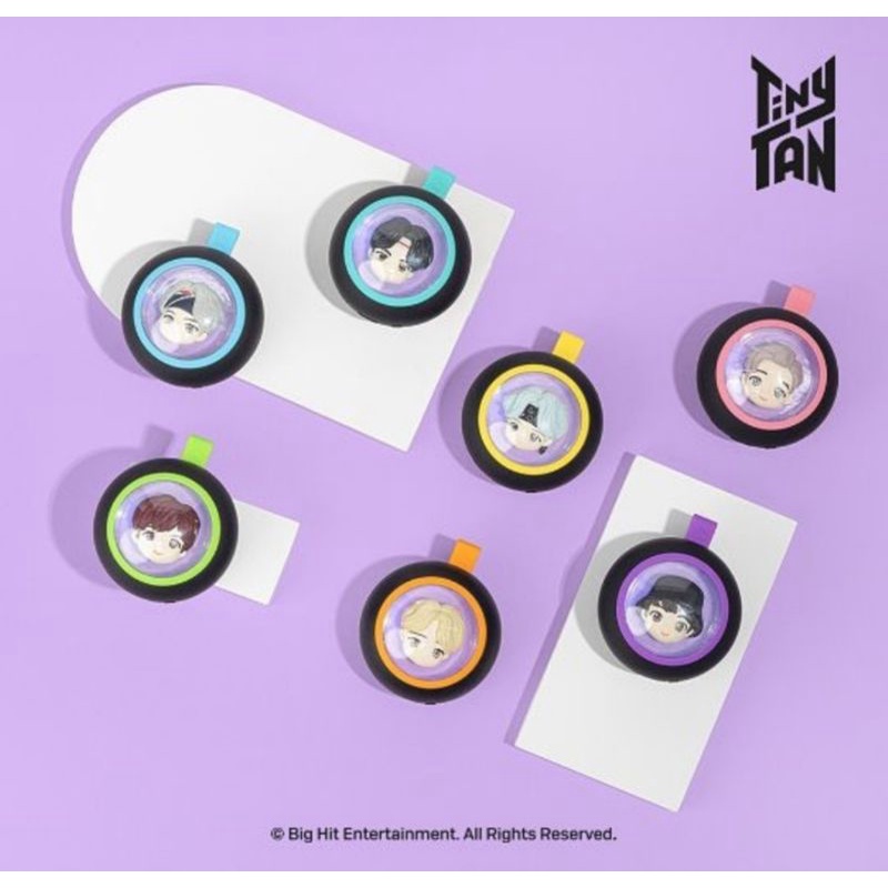 OFFICIAL BTS TINYTAN HANDWARMER POWERBANK PORTABLE CHARGER 5000mAh HAND WARMER POWER BANK CHARGING