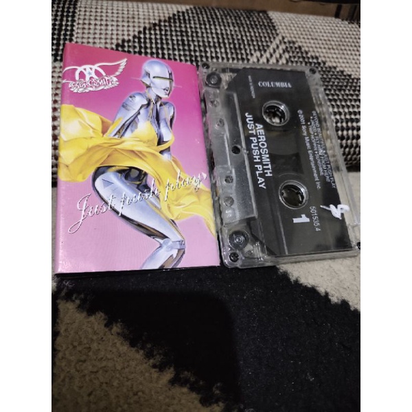 kaset pita aerosmith / jush push play